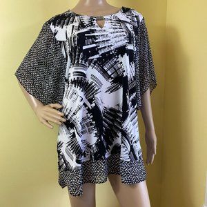 Women’s Tunic Top w/Silver Sequins – Size XL
